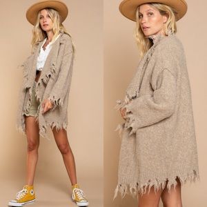 POL ' Waterfall Cardigan Sweater. NWT